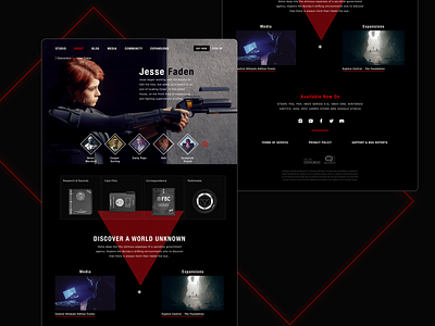 CONTROL | Website Design Concept