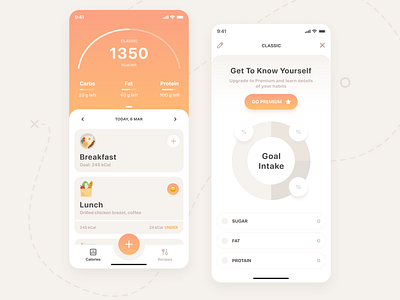 Keto App Design #2