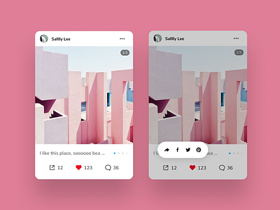 Daily UI 010 Social share