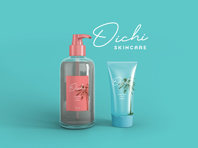 Oichi Skincare advertising beauty brand design display font editorial design font font bundle font collection lettering logo