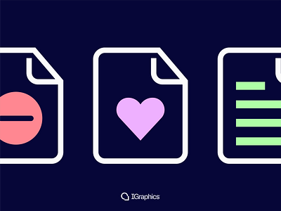 Files Icon Set branding design icons iconsset ui vector