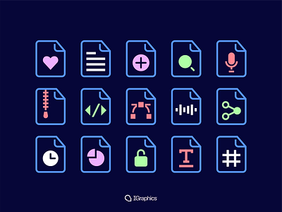 Files Icon Set