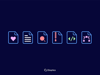 Files Icon Set