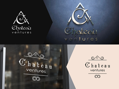 Chateau Ventures Logo branding design graphic design logo typography