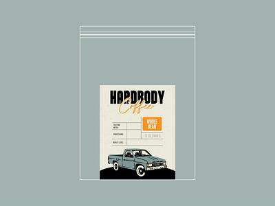 Hardbody Coffee - Label Design