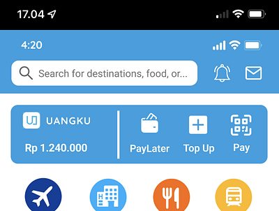 Traveloka app re-design (on progress)