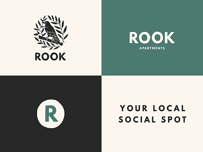 Rook Apartments - Branding, Identity & Website