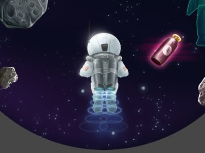 Flying Astronaut astronaut game space unity