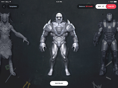 Action Figure Builder for printing