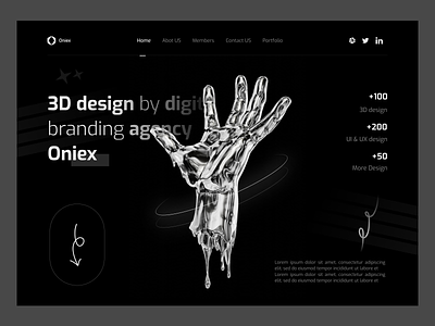 Oniex Website 🔥⚡ appdesign design product design product designer ui uidesign uidesigner uiux uiuxdesigner ux webdesign webdesigner
