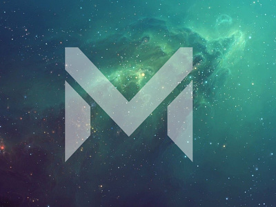 "M Logo" design logo typography vector