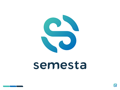 Semesta.io Logo Design branding company content digital e commerce experience graphic design logo platform website