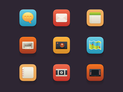 Mobile App icons