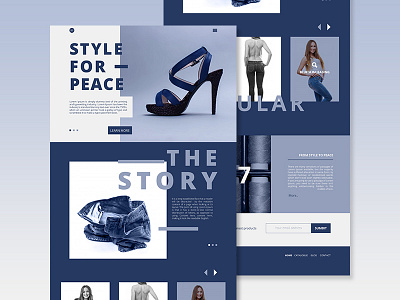 Style For Peace Web Design