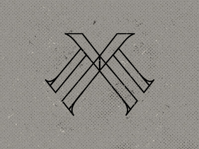 LXM Monogram brand identity letter logo logotype monogram symbol type
