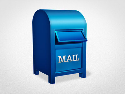 Mail Box Icon box graphic design gui design icon mail photoshop web