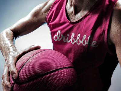 I´m a Player basketball compositing dribbble player retouch shot