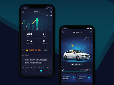 Auto UI app auto car data ui