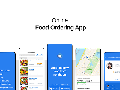 Food Ordering App colors design food app gangbeetle ios ordering restaurant app ui user experience user interface