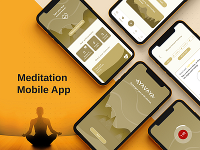 Meditation App Design by Sarpreet Kalyan on Dribbble