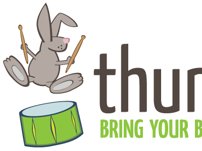 Thumpr illustrator logo vector
