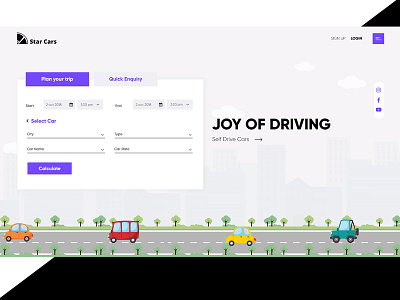 Car Booking form design