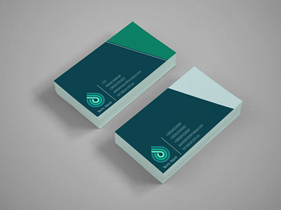 Business Card Terra Aqua Design