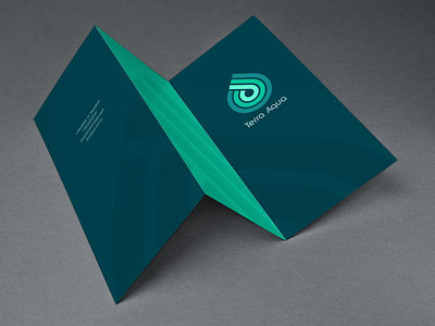 Tri-fold Brochure Outside Terra Aqua Design