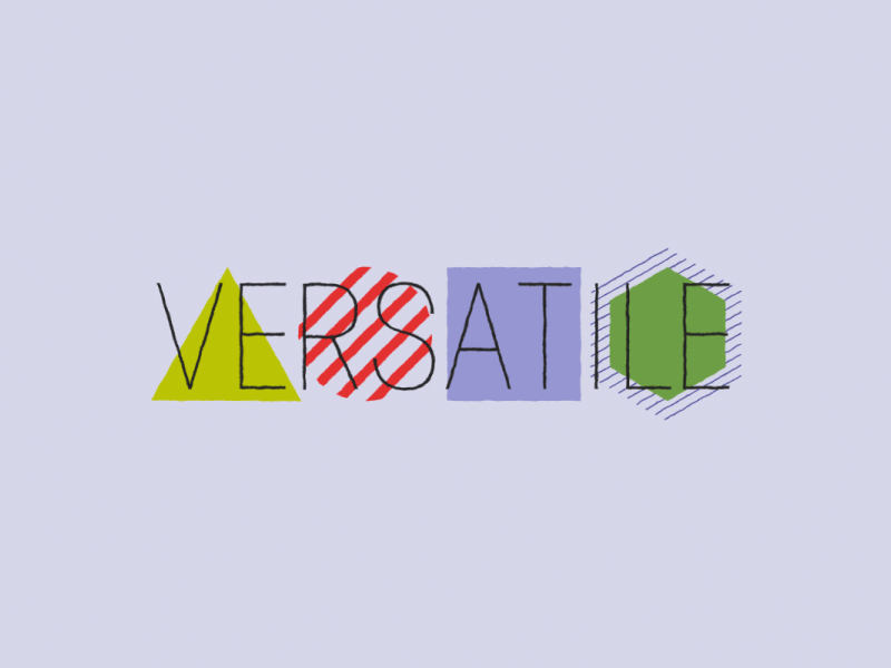 Versatile animated type animation gif illustration loop motion motion design type typography