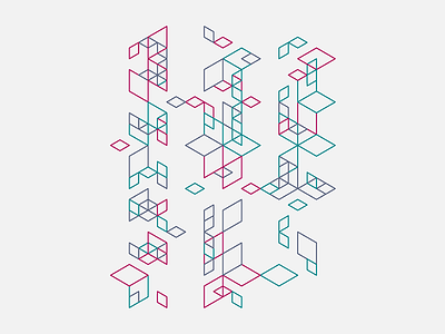 Geometric Shapes / 150717 art creative coding design generative generative art geometry hexels hype framework processing shapes