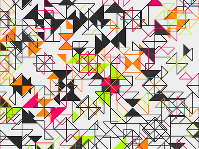 Geometric Shapes / 150907 code creative coding generative art geometry hype framework pattern processing