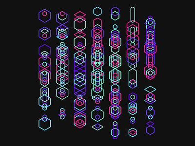 Geometric Shapes / 150909 code creative coding generative art geometry hype framework pattern processing