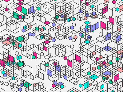 Geometric Shapes / 150914 creative coding generative art geometry hexels hype framework pattern processing