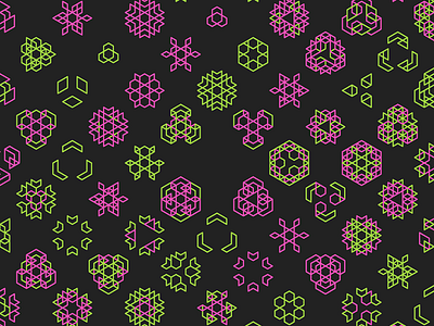 Geometric Shapes / 151005 code creative coding generative generative art geometry hexels hype framework pattern processing