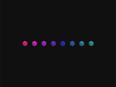 Geometric Animations / 151229 animations art geometric geometry gif hexels isometric