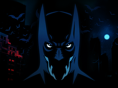 The Batman character design comic art dccomics illustration vector warner brothers