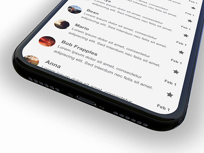 Swipe to Edit Email Client Experience archive delete edit email experience interaction ios makewithxd mobile mobile animation motion rotato swipe uidesign ux xd