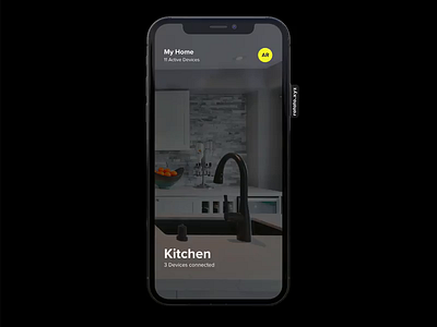 AR based Smart Home Power Usage App adobexd animation app augmented reality concept consumption design freebies inspiration interaction ios light mobile motion power usage rotato smarthome uiux user experience