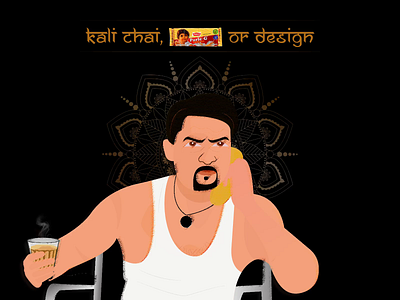 Kali chai, Parle-g or Design animation characterdesign design illustration jatin sarna motion netflix sacred game