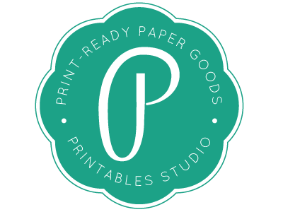 Printables Secondary Logo branding emerald font lettering logo print