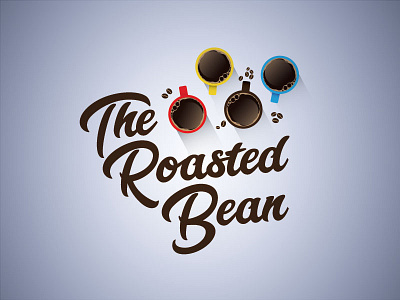 The Roasted Bean cafe coffee dailylogochallenge