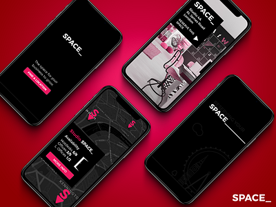 Space_ app app branding interface mobile mobiledesign mockup responsive screen space ui ux