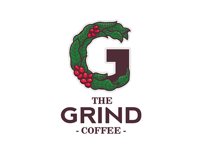 The Grind Coffee brand branding coffee g identity logo thirty logos challenge thirtylogoschallenge