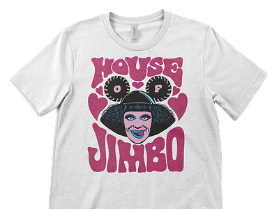Tee designs for Jimbo from Canada's Drag Race design illustration tees typography
