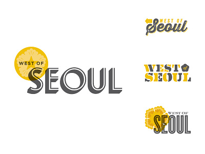 West of Seoul Food Truck Logo + Comps adobe illustrator branding graphic design illustrator logo restaurant typography vector
