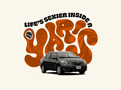 Oh Yaris... design typography vector yaris