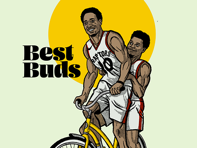 Best Buds basketball best friends nba raptors