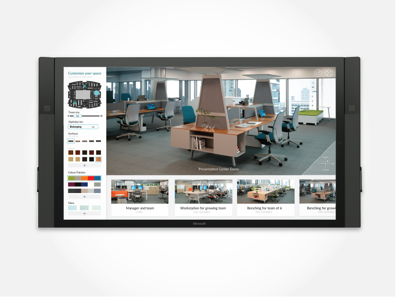 Kiosk Prototype for Yulio VR icons visual design ux ui vr surface hub microsoft interior design architecture
