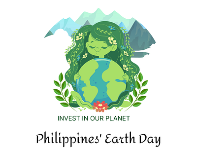 Earth Day Design 2 branding design earth day graphic design holiday vector