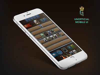 Gwent Unofficial Mobile UI card game gwent mobile smartphone witcher